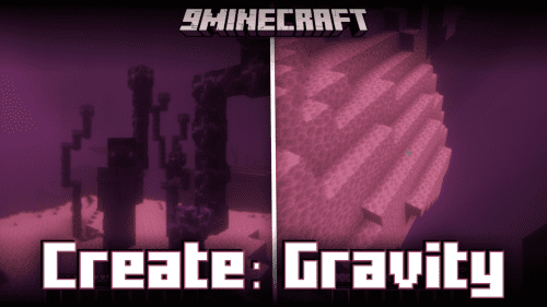 Create: Gravity Mod (1.20.1, 1.19.2) – Moon Gravity In The End Thumbnail