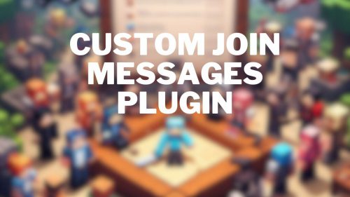 Custom Join Messages Plugin (1.21, 1.20.1) – Spigot Thumbnail