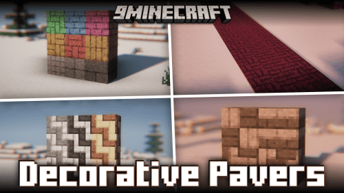 Decorative Pavers Mod (1.21, 1.20.1) – 100+ Pavement/Floor Blocks Thumbnail