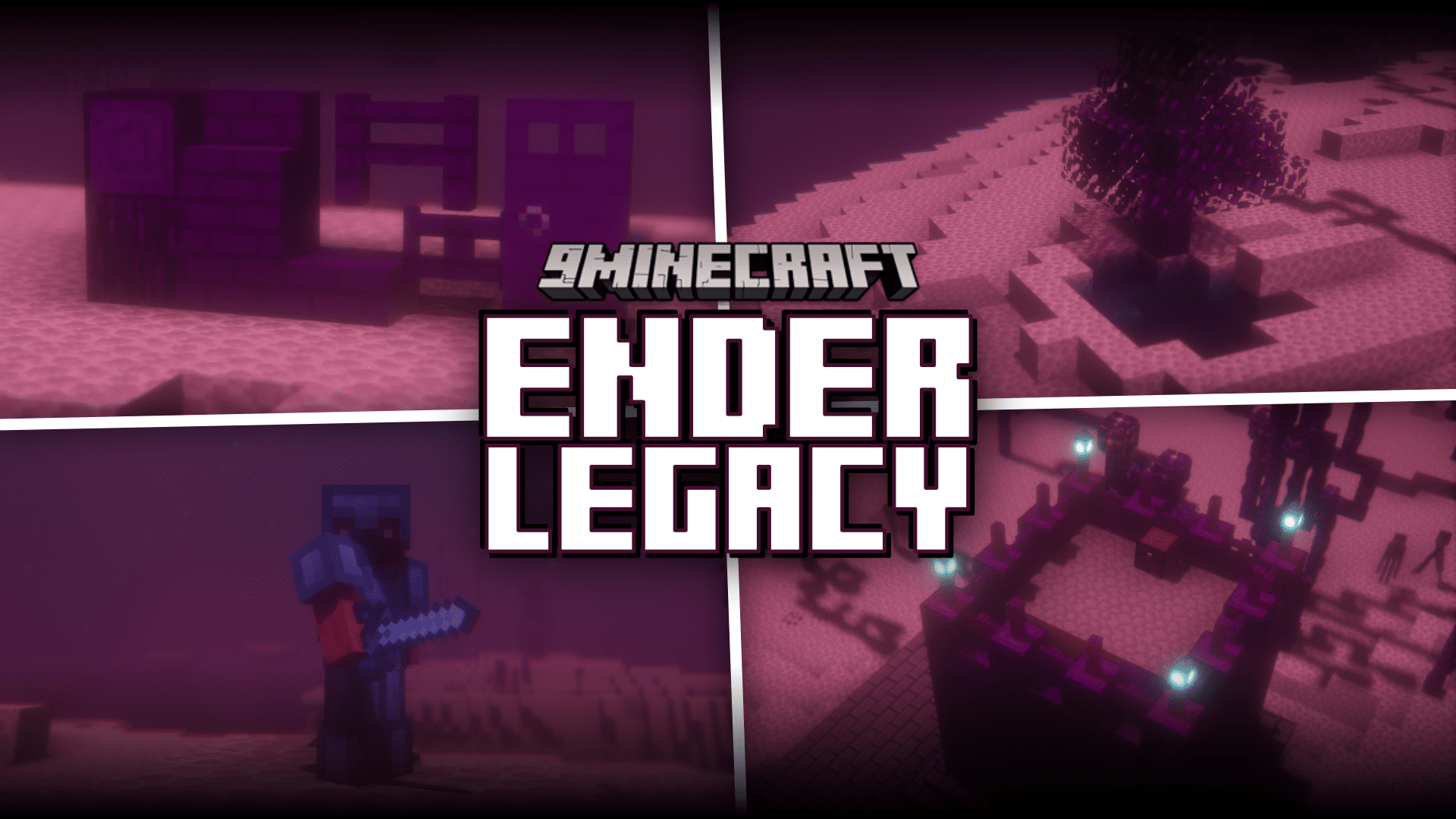 Ender Legacy Mod (1.20.1) - New End Trees, Structures & Gear! 1