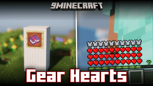 Gear Hearts Mod (1.20.2, 1.20.1) – Armors Increase Health Thumbnail