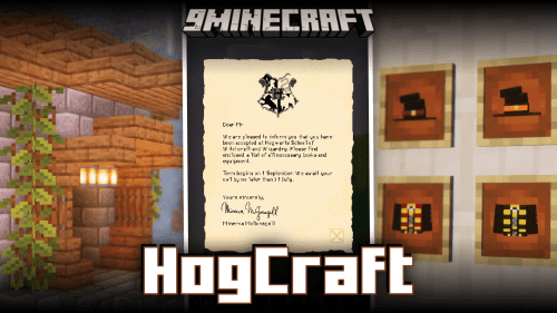 HogCraft Mod (1.20.1) – Become Harry Potter Thumbnail