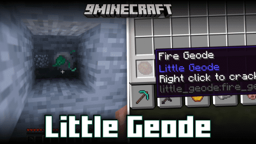 Little Geode Mod (1.20.1, 1.19.4) – Rewarding Geodes On Mining Blocks Thumbnail