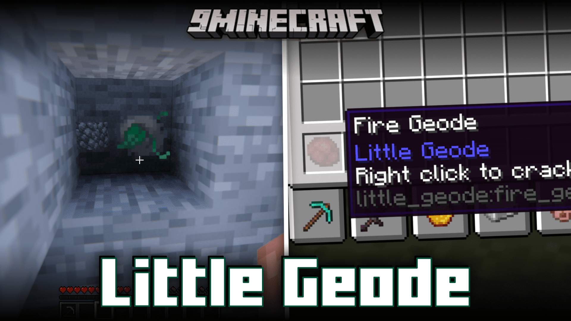 Little Geode Mod (1.20.1, 1.19.4) - Rewarding Geodes On Mining Blocks 1