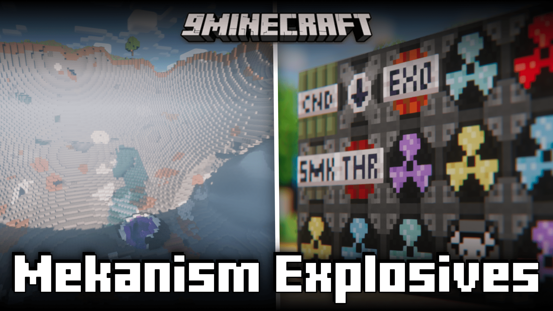 Mekanism Explosives Mod (1.20.1) - Small To Extra Large Explosions 1