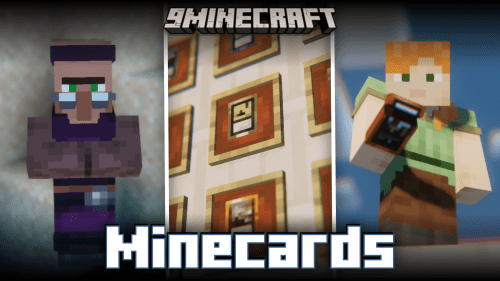 Minecards Mod (1.20.4, 1.20.1) – Collectible Cards Thumbnail