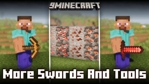 More Swords And Tools Mod (1.20.4, 1.18.2) – New Tools & Weapons Thumbnail