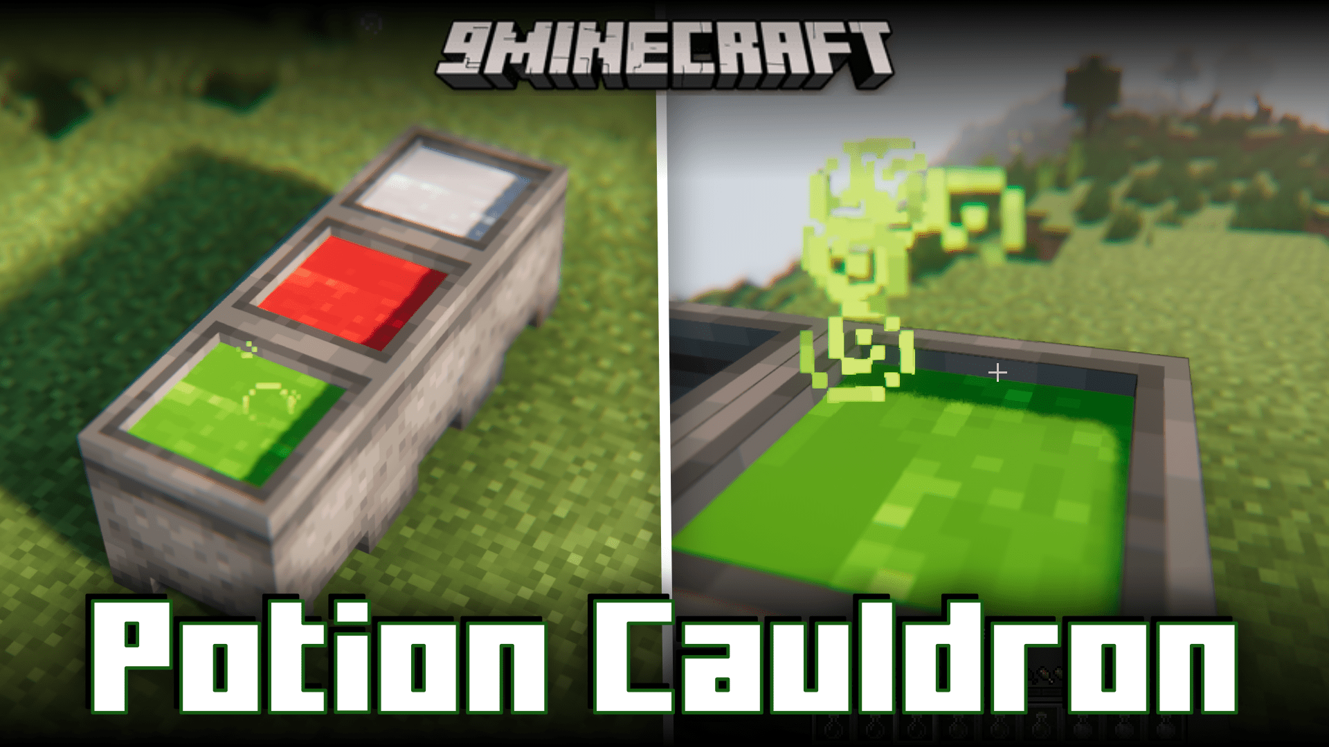 Potion Cauldron Mod (1.21, 1.20.1) - Store Potions In Cauldrons 1