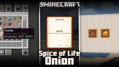 Spice of Life Onion Mod (1.21.1, 1.20.1) – Encourages Dietary Variety Thumbnail