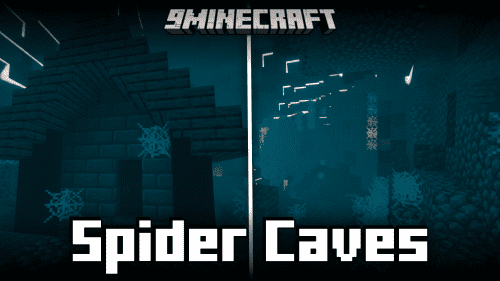 Spider Caves Mod (1.20.4, 1.19.4) – Underground Spider Cave Biome Thumbnail