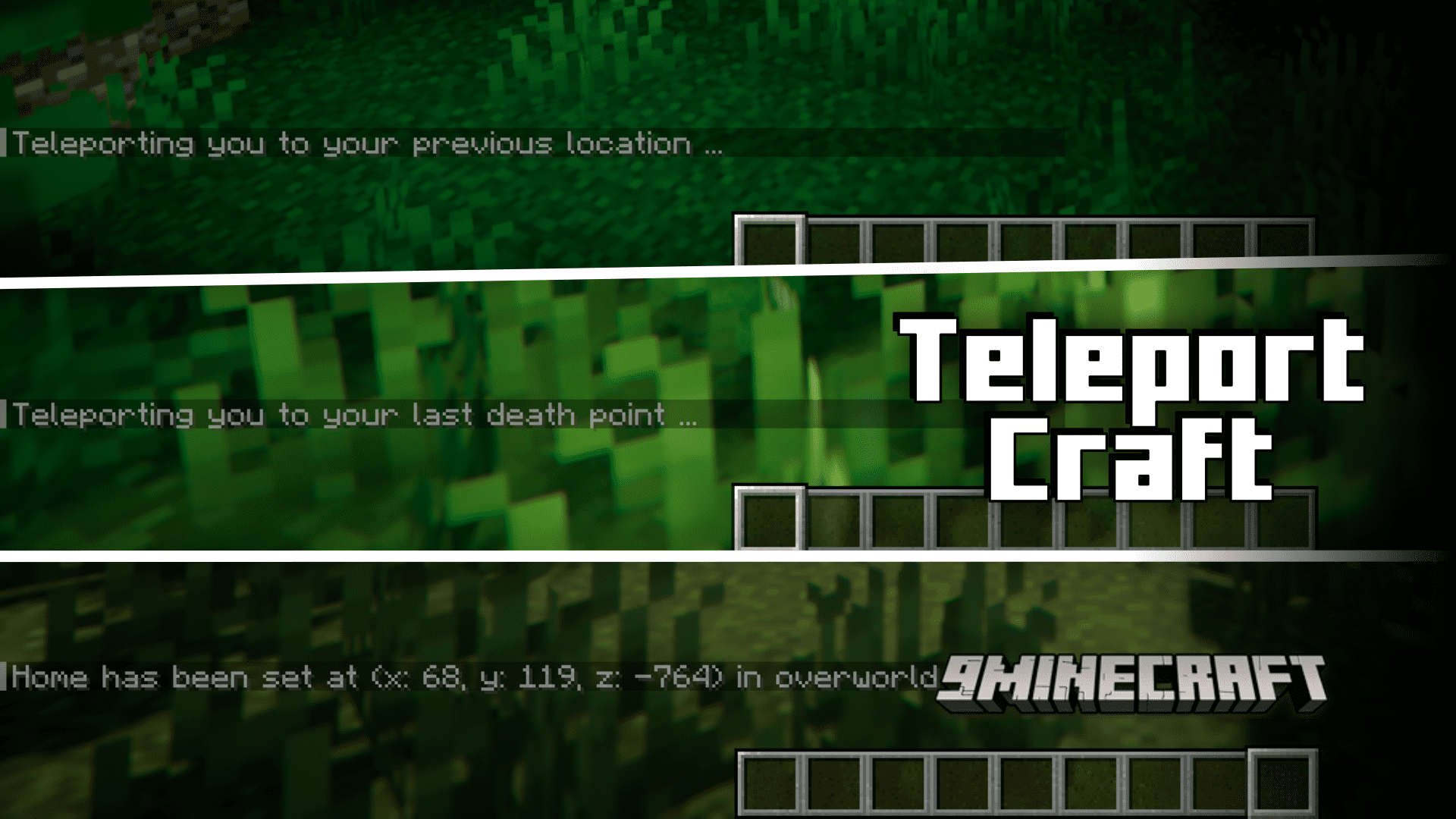 Teleport Craft Mod (1.20.4, 1.19.2) - Easy Teleportation Commands 1