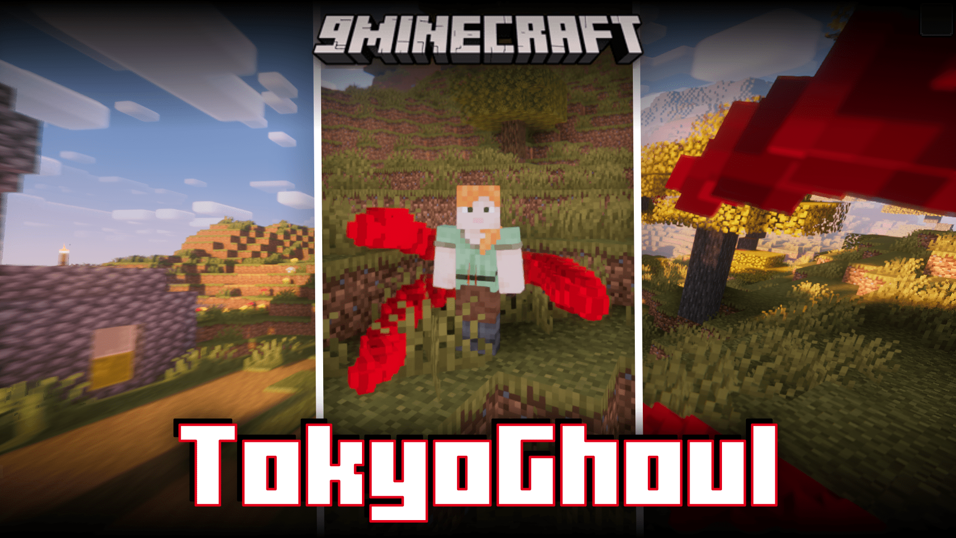 Darts0803 Tokyo Ghoul Mod (1.20.4, 1.20.2) - Become A Ghoul! 1