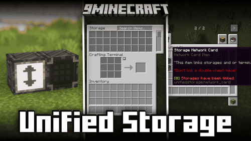 Unified Storage Mod (1.20.4, 1.20.2) – Interconnected Storage Systems Thumbnail