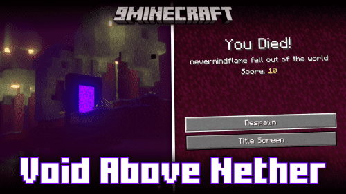 Void Above Nether Mod (1.20.1, 1.19.4) – No More Travelling Above The Nether Thumbnail