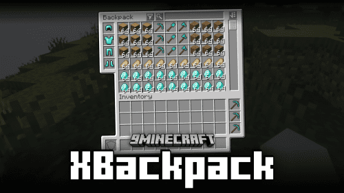 XBackpack Mod (1.21.1, 1.20.1) – Increased Inventory Space Thumbnail