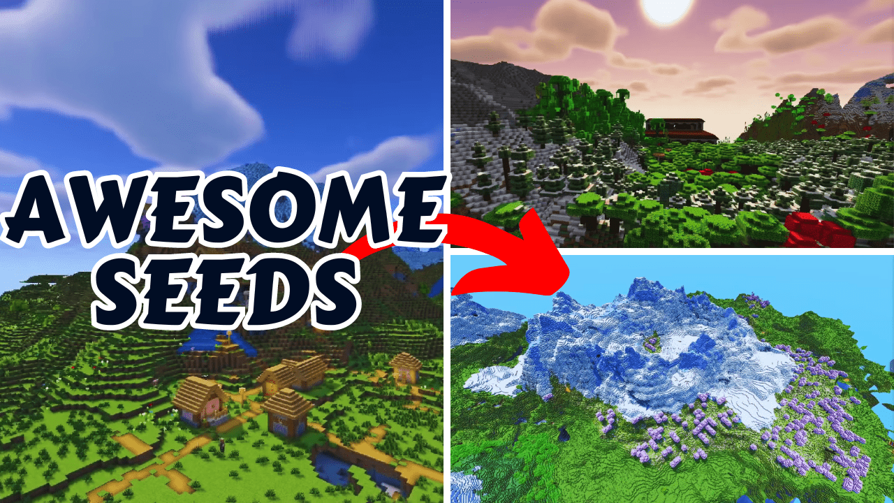 Best Awesome Minecraft Wild Update Seeds (1.20.6, 1.20.1) - Java/Bedrock Edition 1