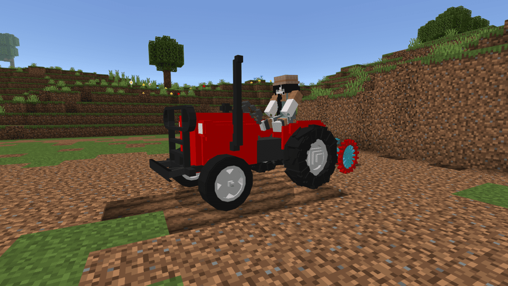 Tractors Addon (1.20) - MCPE/Bedrock Mod 3