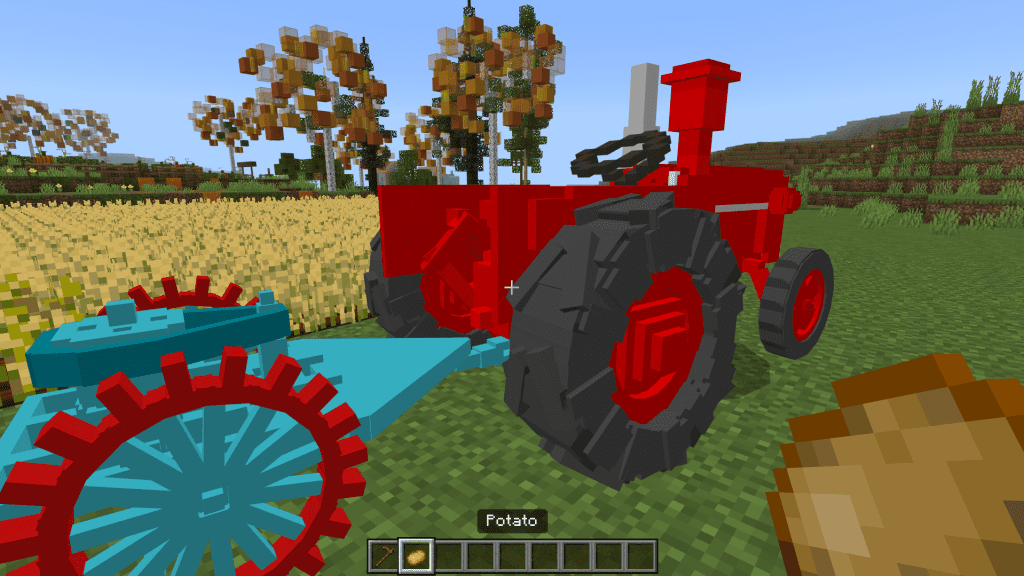 Tractors Addon (1.20) - MCPE/Bedrock Mod 5