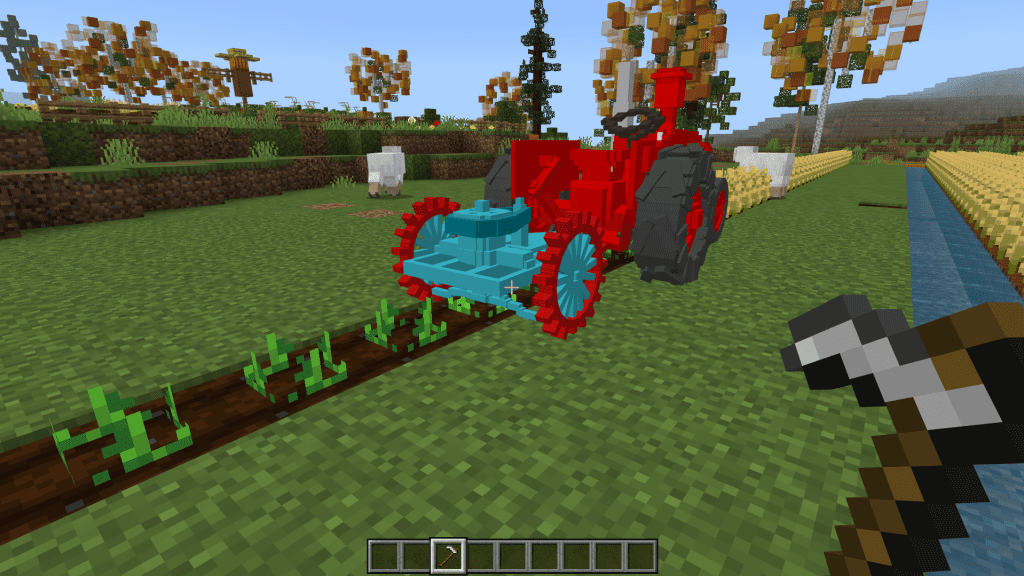 Tractors Addon (1.20) - MCPE/Bedrock Mod 6