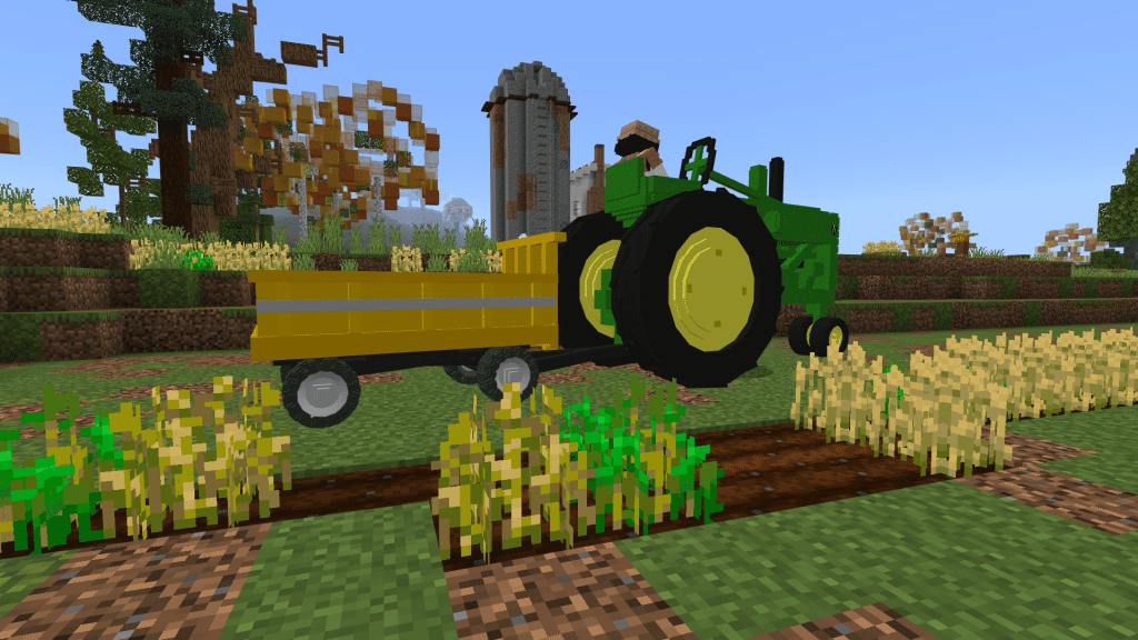 Tractors Addon (1.20) - MCPE/Bedrock Mod 8