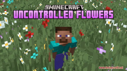 Uncontrolled Flowers Resource Pack (1.20.6, 1.20.1) – Texture Pack Thumbnail