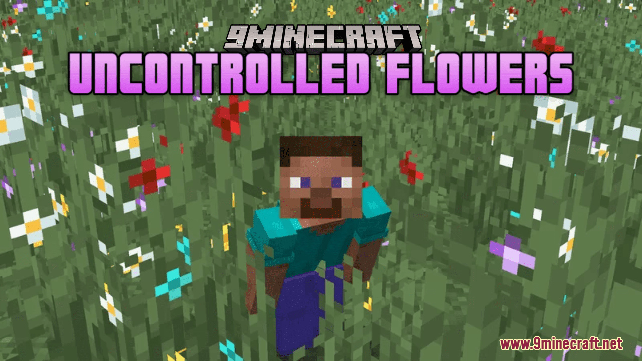 Uncontrolled Flowers Resource Pack (1.20.6, 1.20.1) - Texture Pack 1