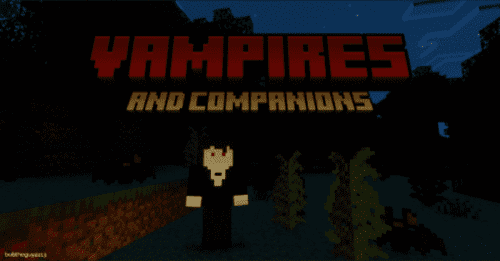 Vampires and Companions Addon (1.20) – MCPE/Bedrock Mod Thumbnail