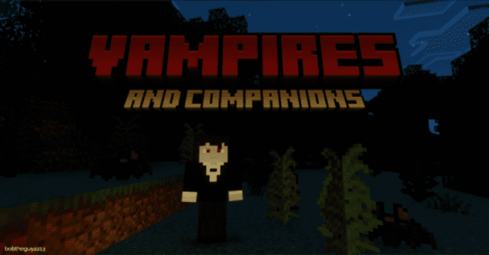 Vampires and Companions Addon (1.20) - MCPE/Bedrock Mod 1