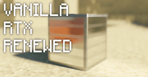 Vanilla RTX Renewed Texture Pack (1.20, 1.19) – MCPE/Bedrock Thumbnail