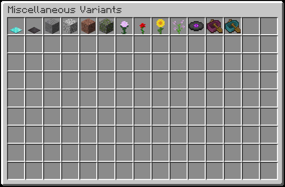 Variant16x Mod (1.17.1, 1.16.5) - New Variants of Blocks 9