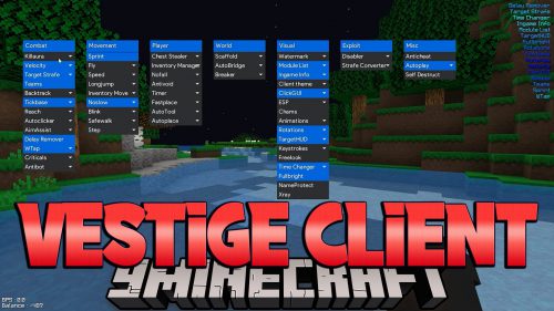 Vestige Client (1.8.9) – Insane Free Client for BlocksMC Thumbnail