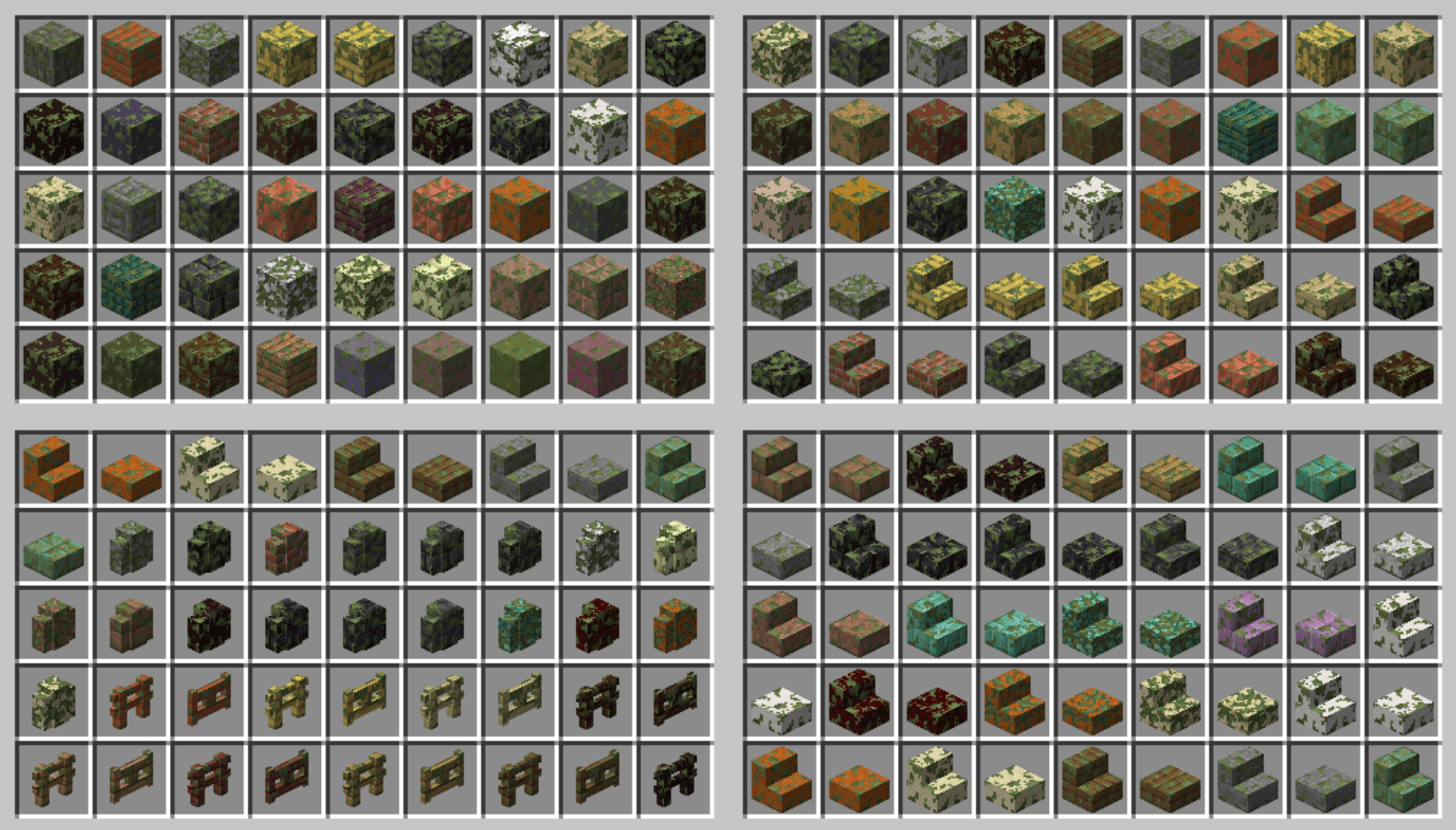 Waffle's Moss Mod (1.20.6, 1.20.1) - 200+ Moss Covered Blocks 3