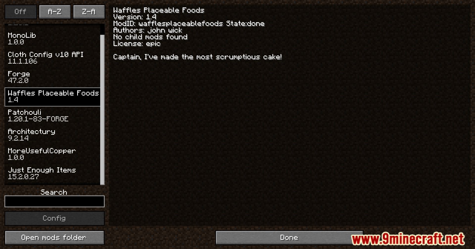 Waffle's Placeable Foods Mod (1.20.4, 1.19.3) - Feast Your Eyes, Experience Culinary Creativity 2