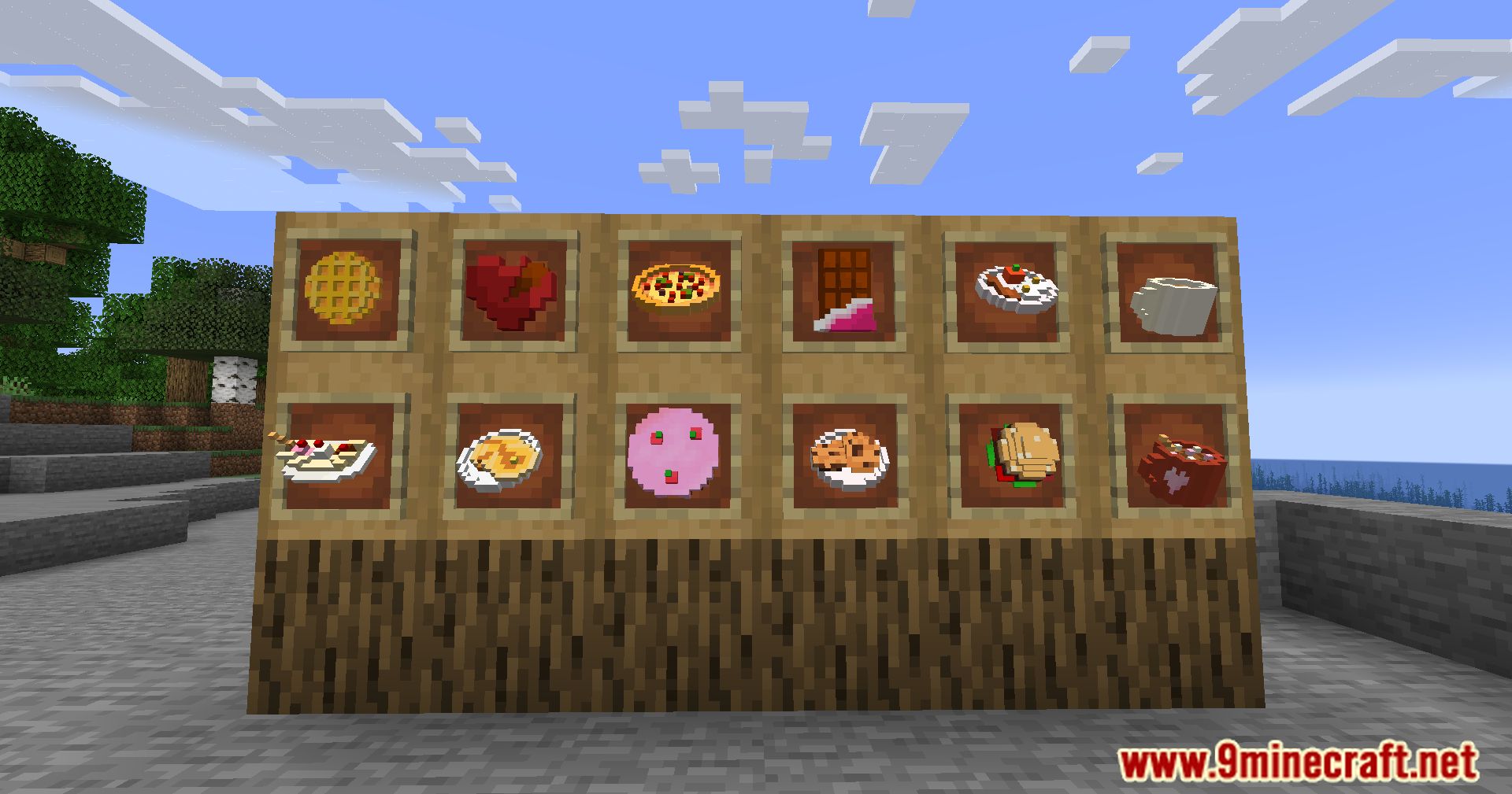 Waffle's Placeable Foods Mod (1.20.4, 1.19.3) - Feast Your Eyes, Experience Culinary Creativity 3