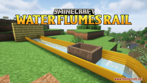 Water Flumes Rail Resource Pack (1.20.6, 1.20.1) – Texture Pack Thumbnail