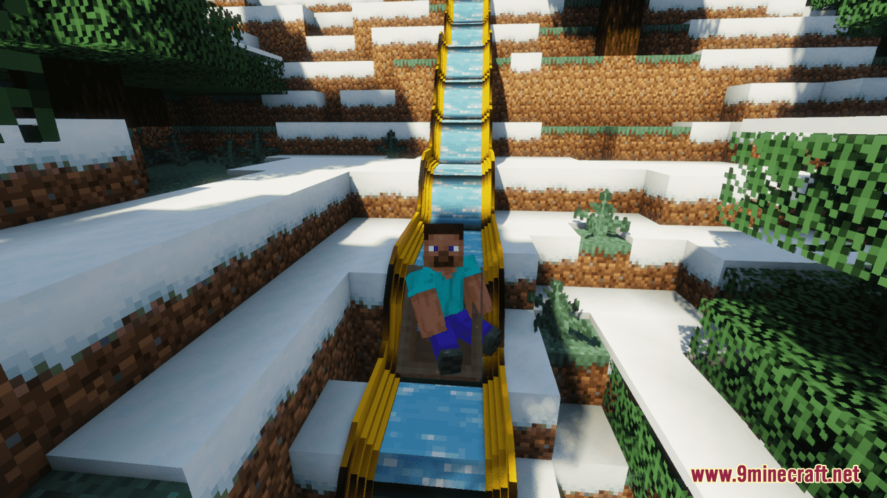 Water Flumes Rail Resource Pack (1.20.6, 1.20.1) - Texture Pack 6