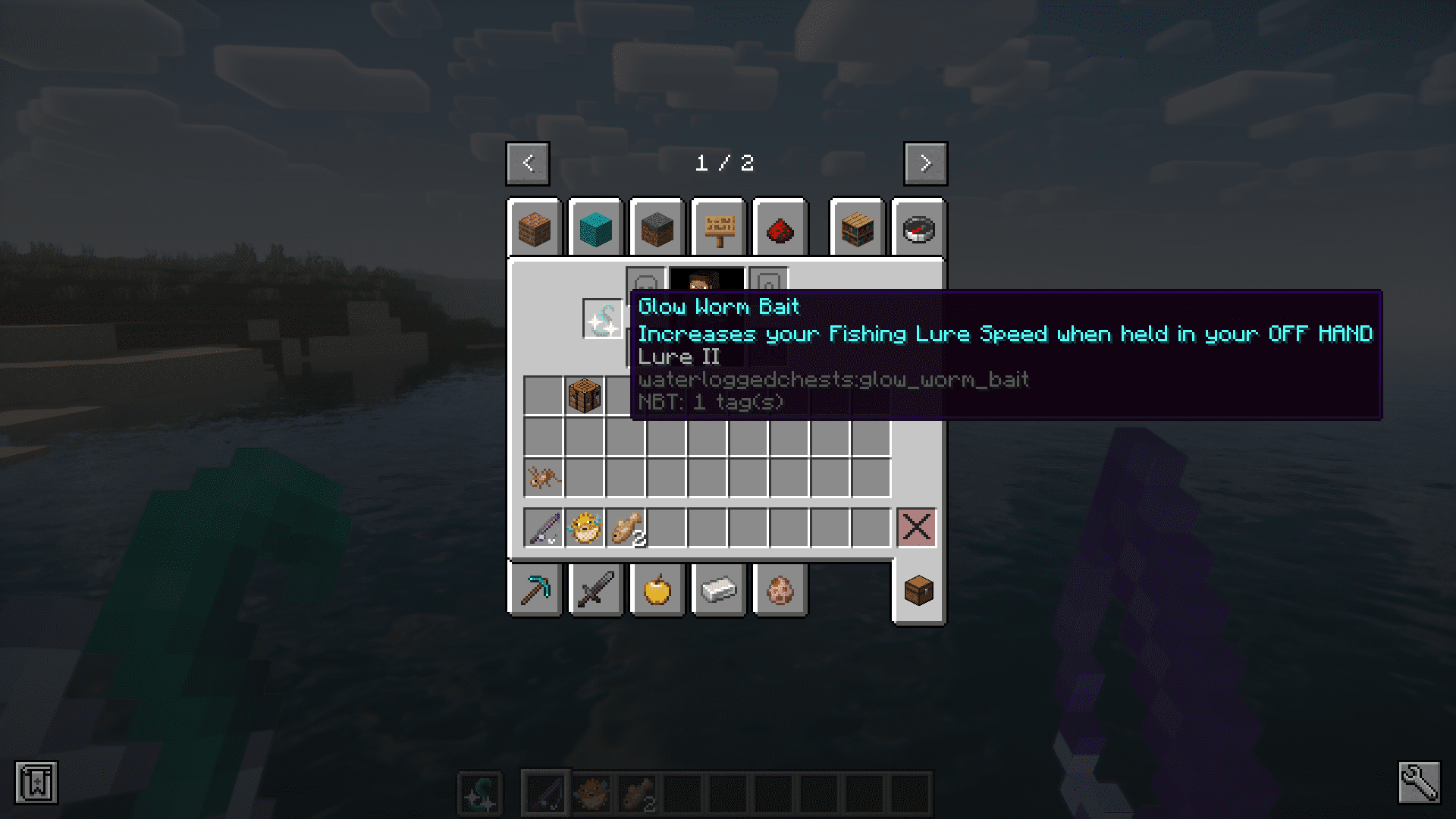 Waterlogged Chests Mod (1.20.2, 1.19.4) - Fishable Loot Chests 6