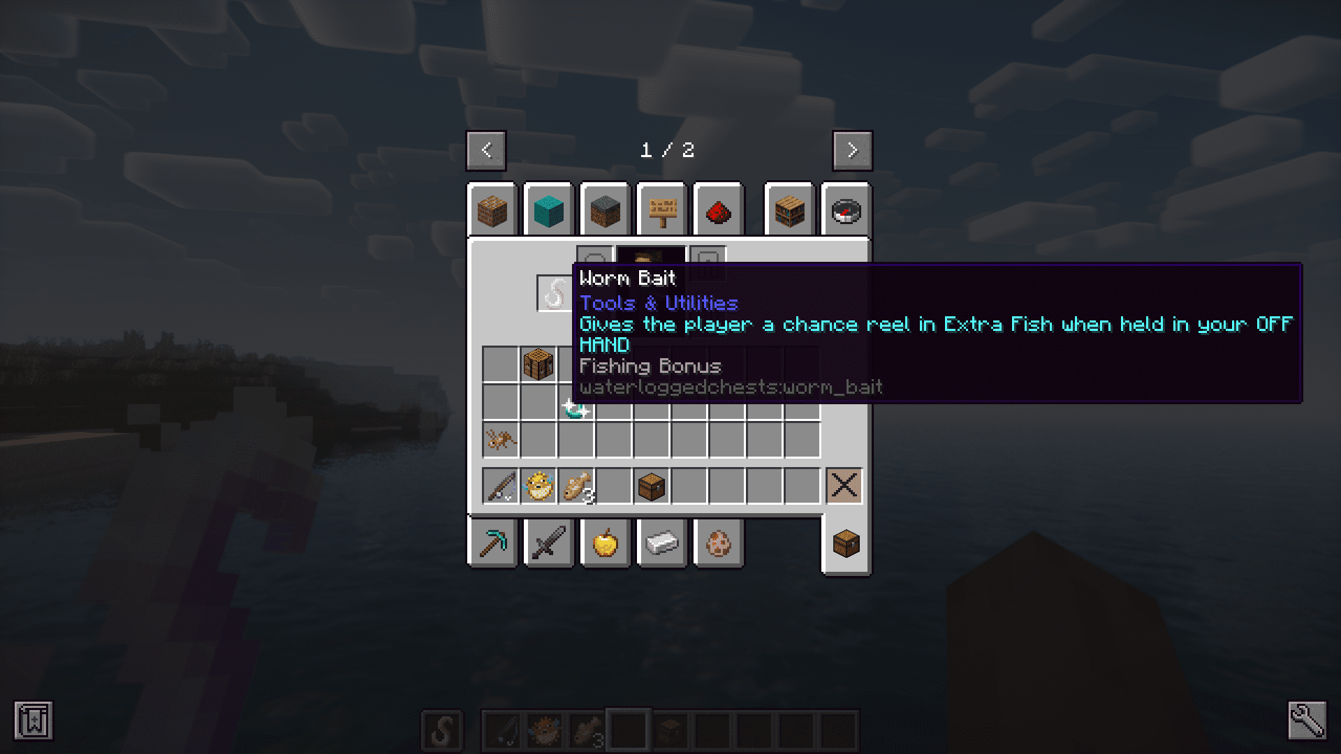 Waterlogged Chests Mod (1.20.2, 1.19.4) - Fishable Loot Chests 7