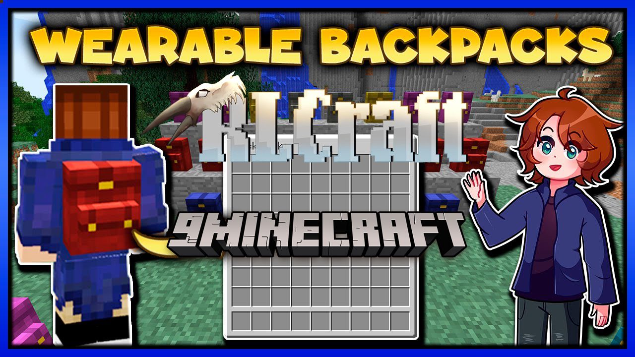 Wearable Backpacks RLCraft Edition Mod (1.12.2) - Exclusively for Modpack 1