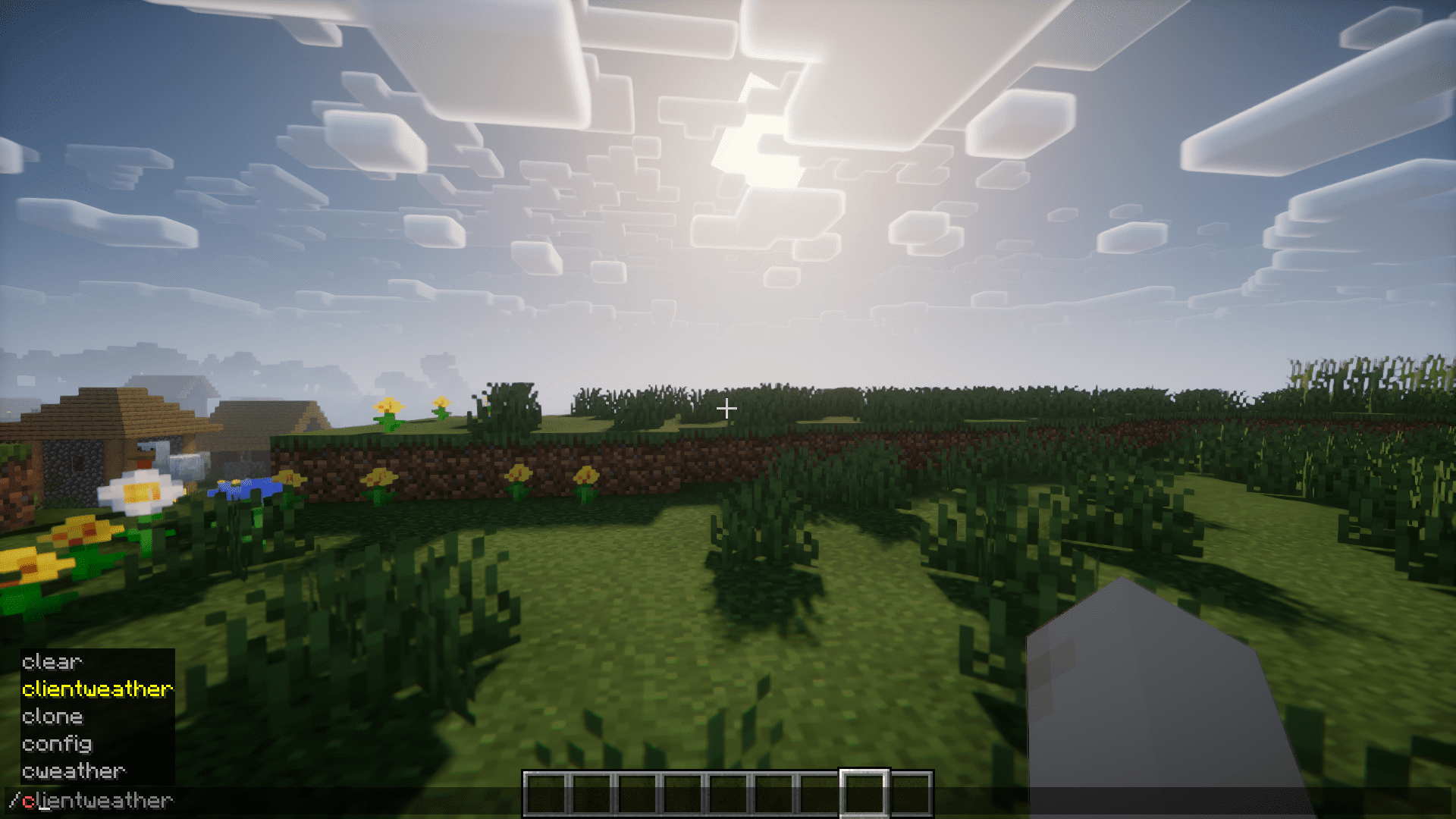 Weather Changer Mod (1.20.4, 1.19.3) - Client Side Weather Changer 2