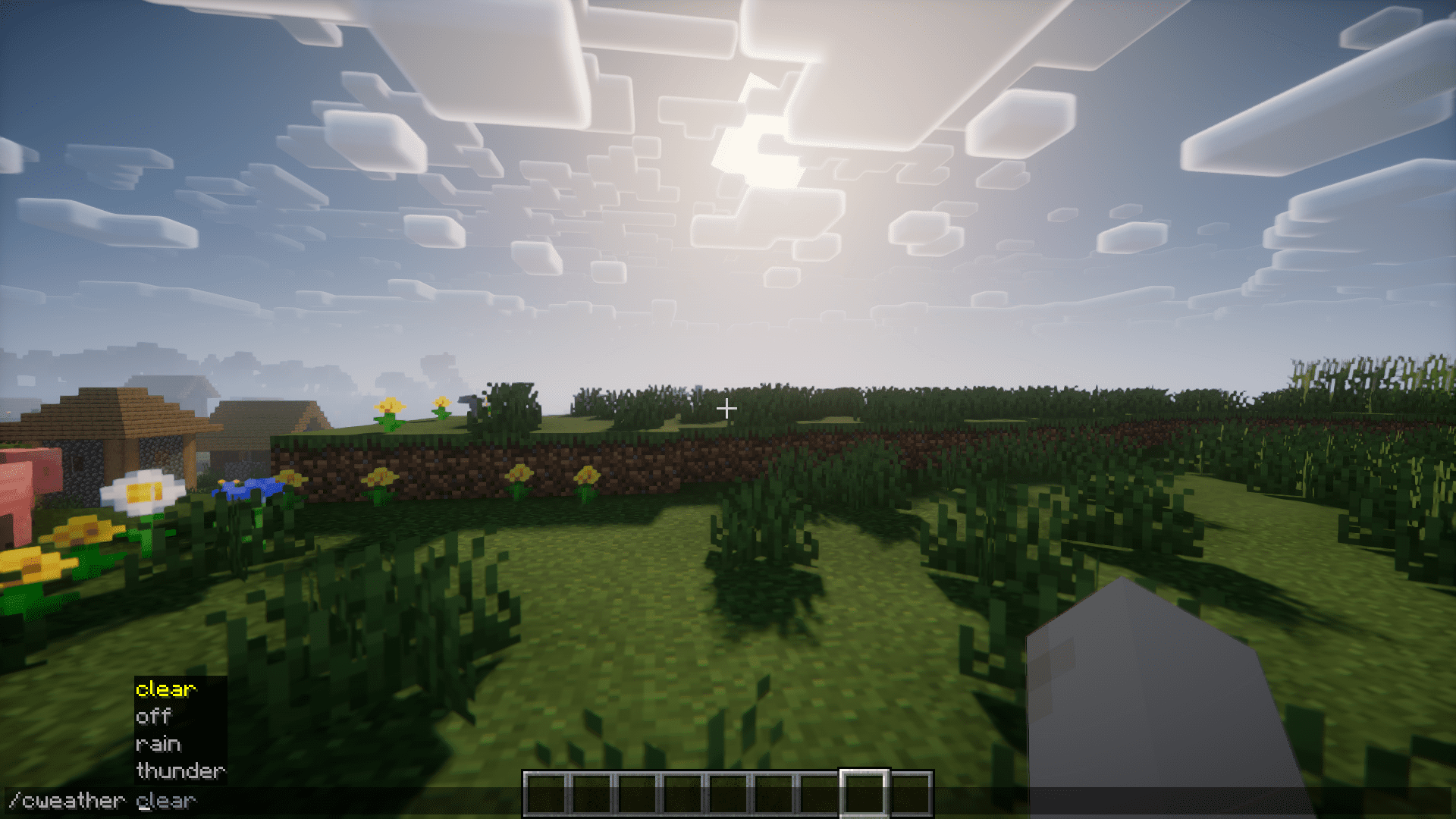 Weather Changer Mod (1.20.4, 1.19.3) - Client Side Weather Changer 4