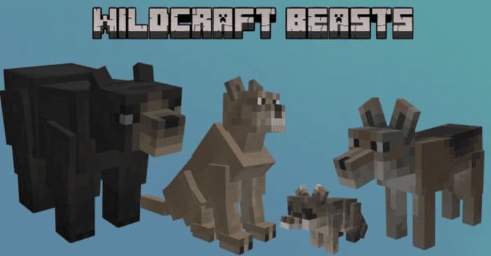 Wildcraft: Untamed Beasts Addon (1.20) - MCPE/Bedrock Mod 1