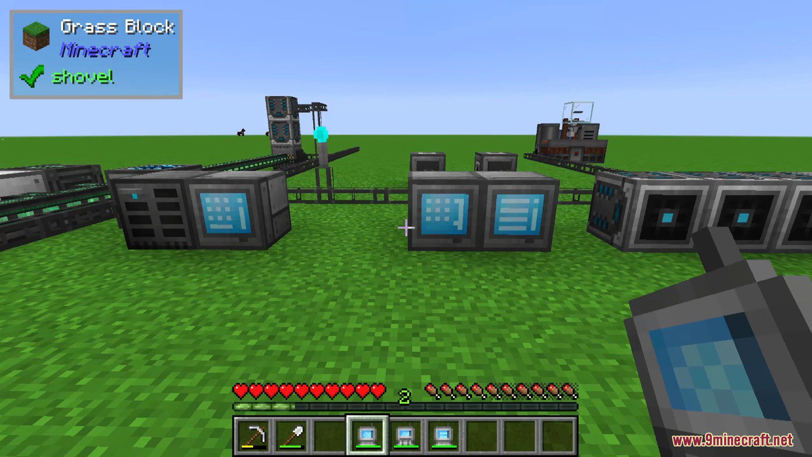 Wireless Crafting Grid Mod (1.10.2) - Wireless Version of Refined Storage Grid Block 2