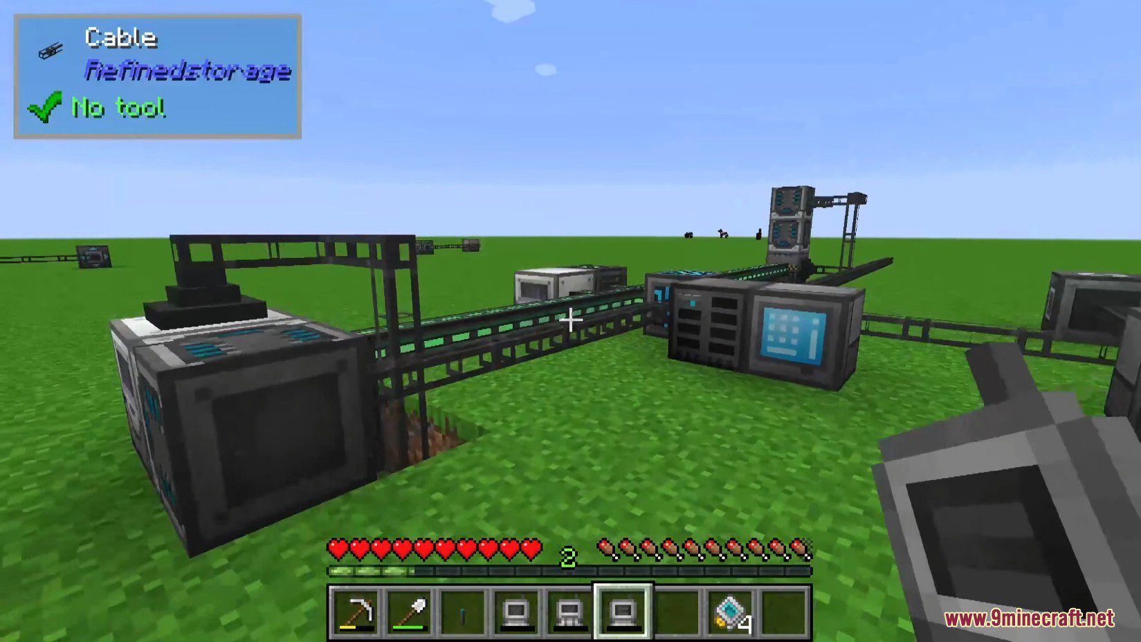 Wireless Crafting Grid Mod (1.10.2) - Wireless Version of Refined Storage Grid Block 4