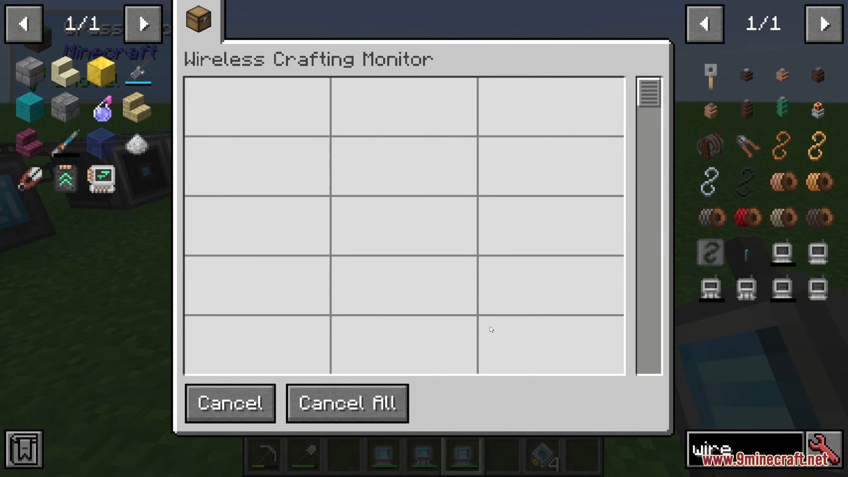 Wireless Crafting Grid Mod (1.10.2) - Wireless Version of Refined Storage Grid Block 9