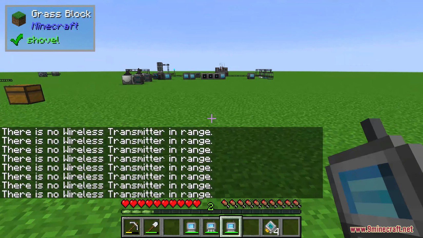 Wireless Crafting Grid Mod (1.10.2) - Wireless Version of Refined Storage Grid Block 10