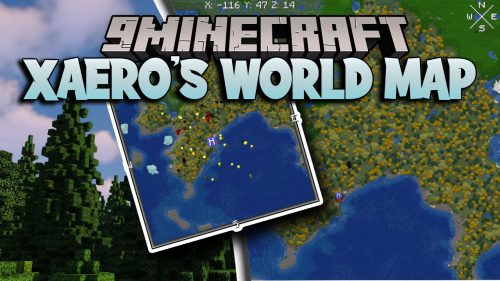 Xaero’s World Map Mod (1.21, 1.20.1) – Trace Your Footsteps Thumbnail