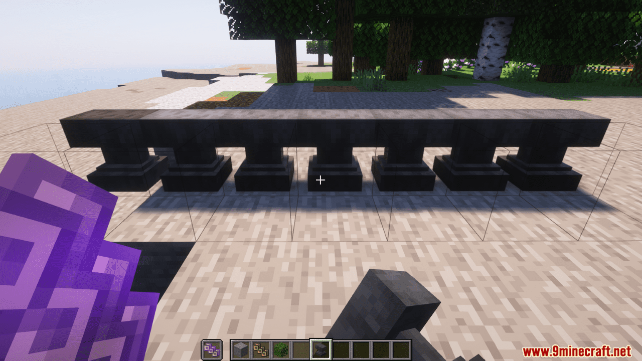 Better Bridging Mod (1.20.4, 1.19.2) - Multiple Blocks Placement 7