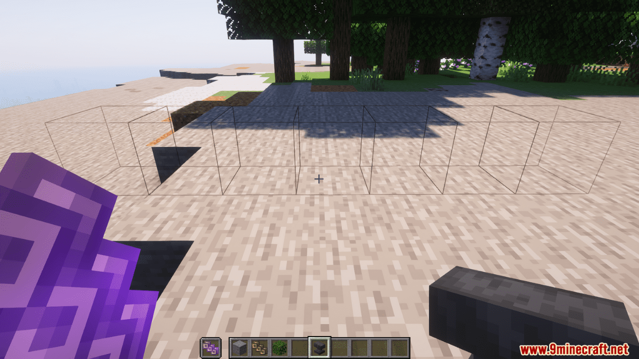 Better Bridging Mod (1.20.4, 1.19.2) - Multiple Blocks Placement 6