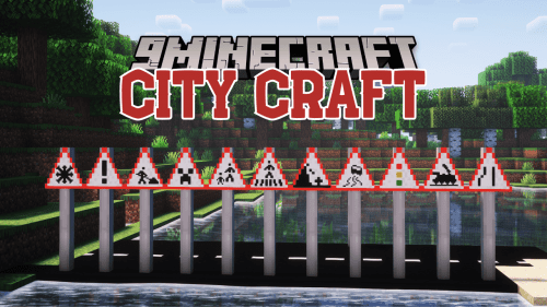 City Craft Mod (1.21.1, 1.20.1) – Decorative Elements for City Building Thumbnail